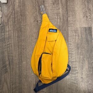 Kavu Mustard Yellow Belt Bag